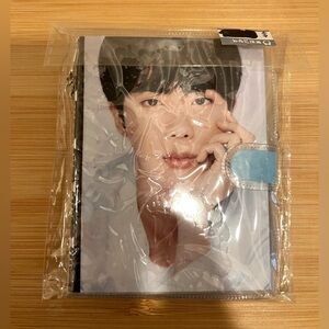 BTS mini keychain notebook with mini pen